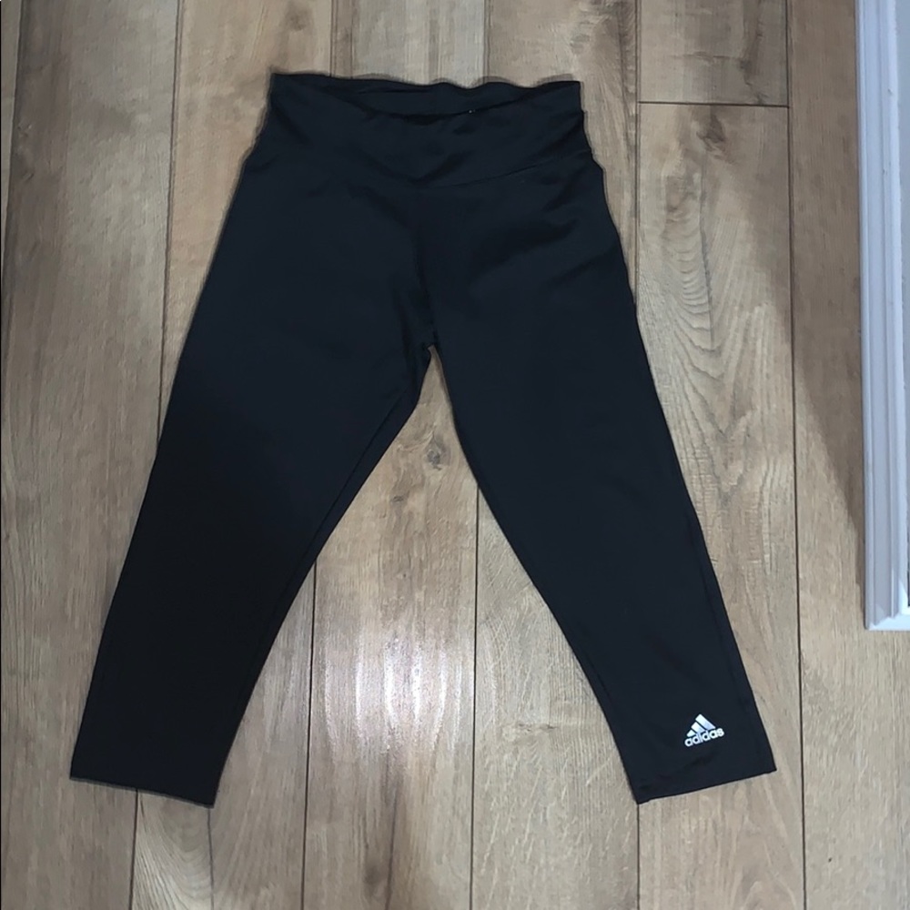 Adidas Black Capris